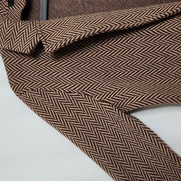 J. Crew Womens Sophie Open-Front Cardigan/Sweater w/ Pockets Size XS Brown/Beige - Picture 2 of 9